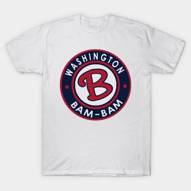 Bam Bam Washington T-Shirt by aografz